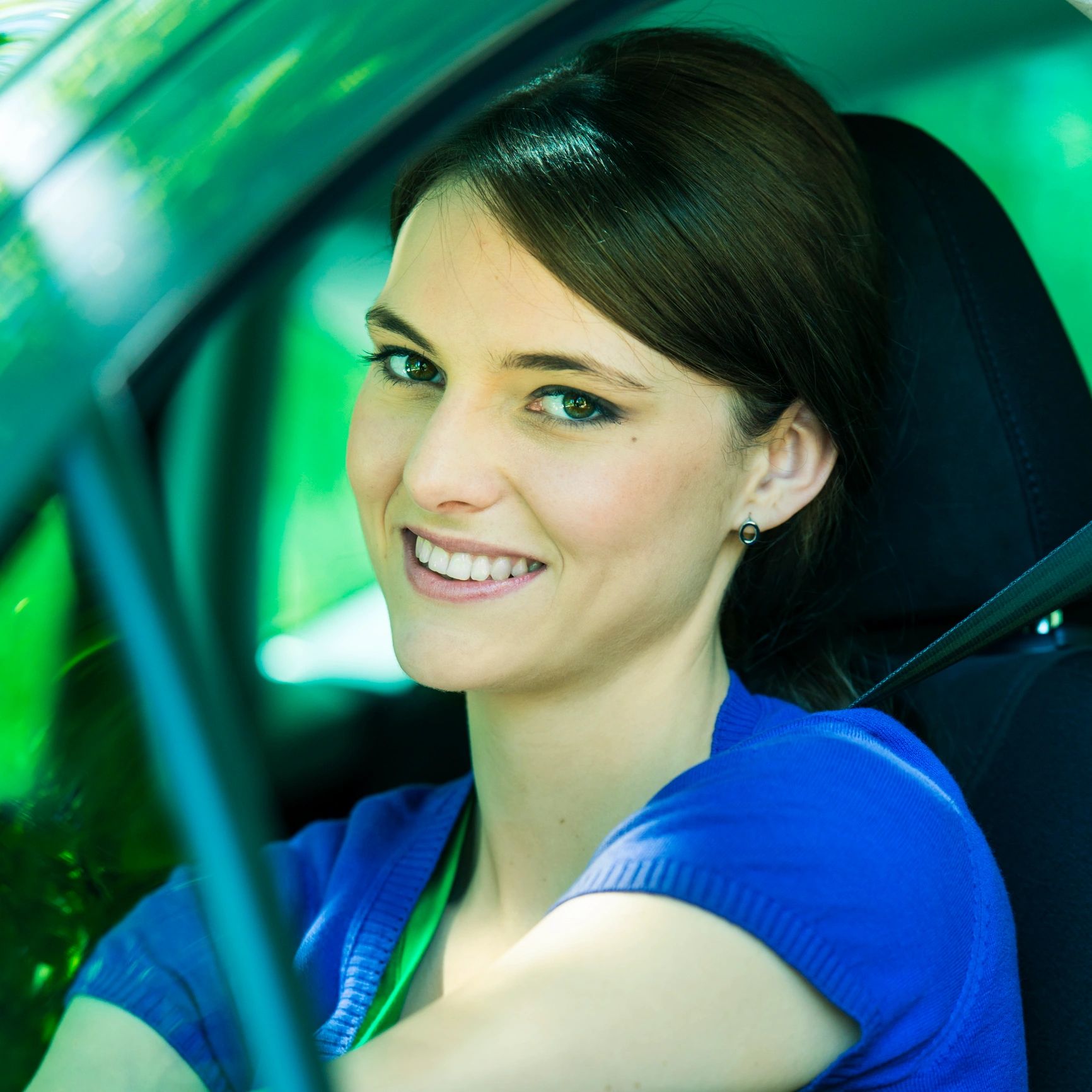 Portrait of a customer